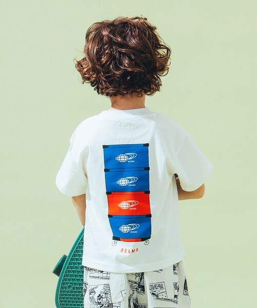こども ビームス tシャツ BEAMS コンテナボックス Tシャツ 2025（90