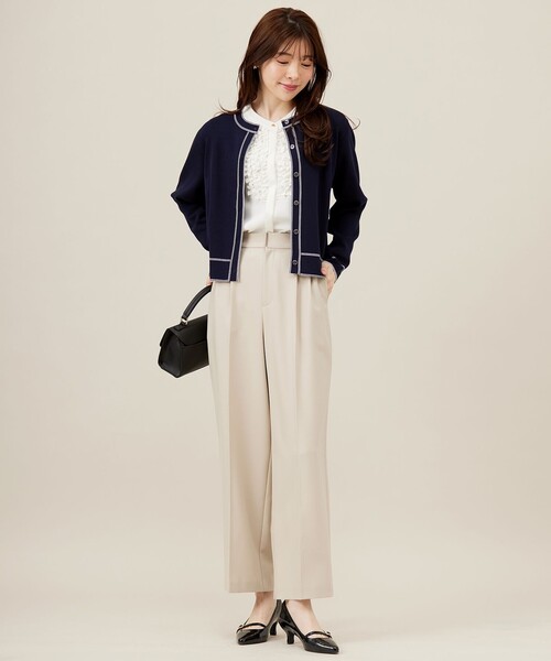 anysis セットアップ パンツスーツ 褒めらレディ Sサイズ ANY SIS（エニィスィス） パンツ 「洗える」褒めらレディ ワイドパンツ