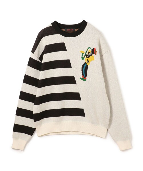 CABaN キャバン　コットンカシミヤスキッパーニット コットンカシミヤ ポロスキッパー（ニット/セーター）｜CABaN