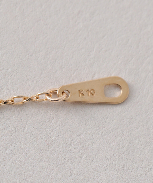 Lilas ネックレス スパイラルアズキチェーン65cmネックレス K10 