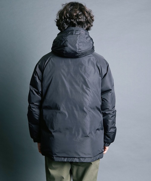 「Magine」 ダウンジャケット 44 ネイビー メンズ_画像4