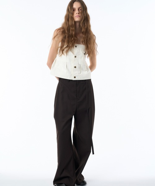 styling/ 「セットアップ対応」「styling/×LEE」デニムビスチェ