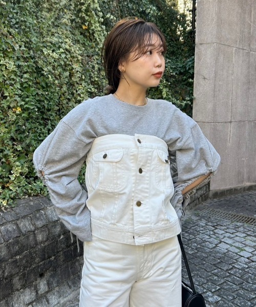 styling/ 「セットアップ対応」「styling/×LEE」デニムビスチェ
