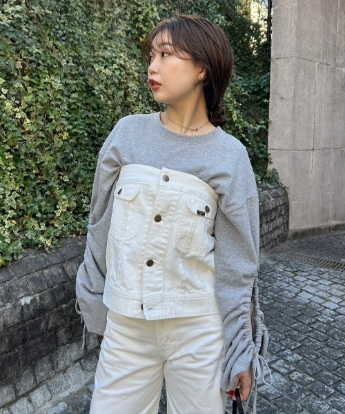 styling/ 「セットアップ対応」「styling/×LEE」デニムビスチェ