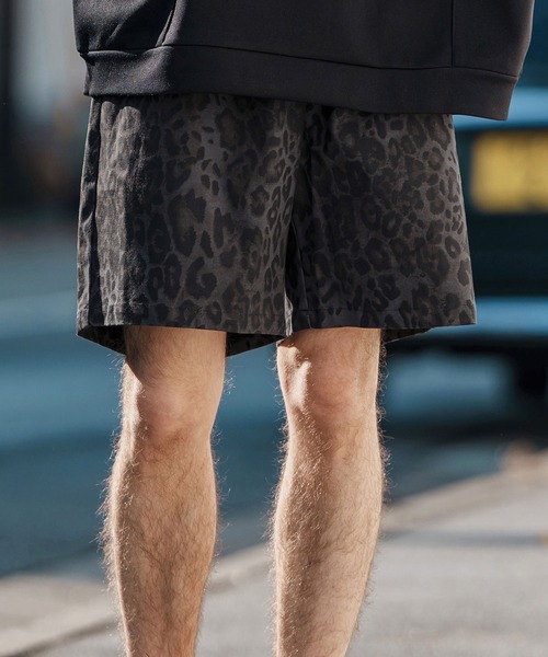 CAMBIO パンツ mp13255-Leopard Easy Short Pants ショート