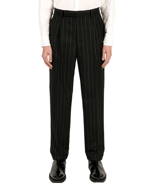 JOHN LAWRENCE SULLIVAN スラックス ブラック JOHN LAWRENCE SULLIVAN（ジョン ローレンス サリバン） スラックス 46