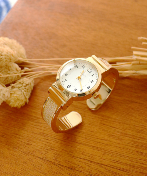 【現品限り一斉値下げ！】 腕時計 「nattito/ナティート」Bangle Watch/バングル ウォッチ アクセサリー