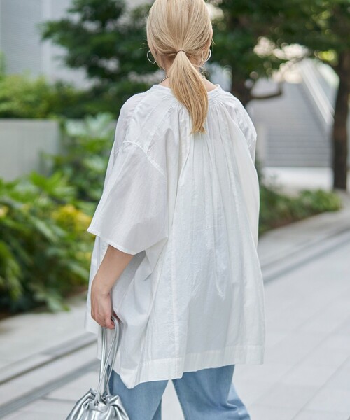 coen（コーエン） ブラウス シャツ MARKET（マーケット）スモッキング