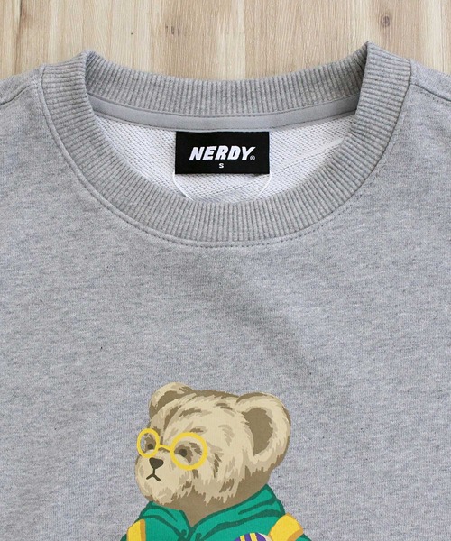 ノルディ 新作 Clever Neddy クレバーネディー スウェットシャツ ノルディ NERDY CLEVER NEDDY SWEATSHIRT クレバーネディ