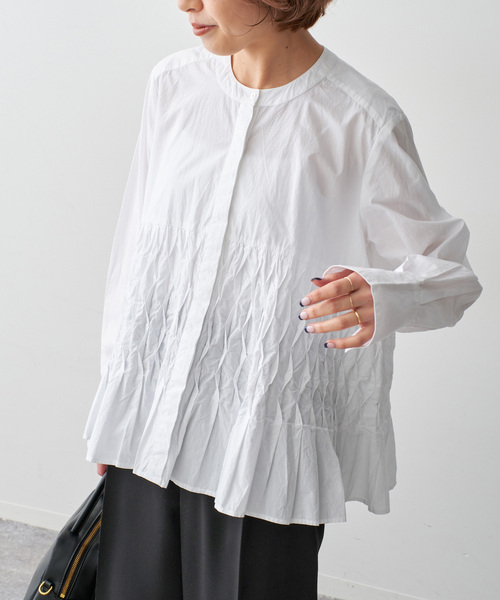 【極美品】ne Quittez pas ヌキテパ ブラウス Spick＆Span ブラウス シャツ ne Quittez pas / ヌキテパ COTTON