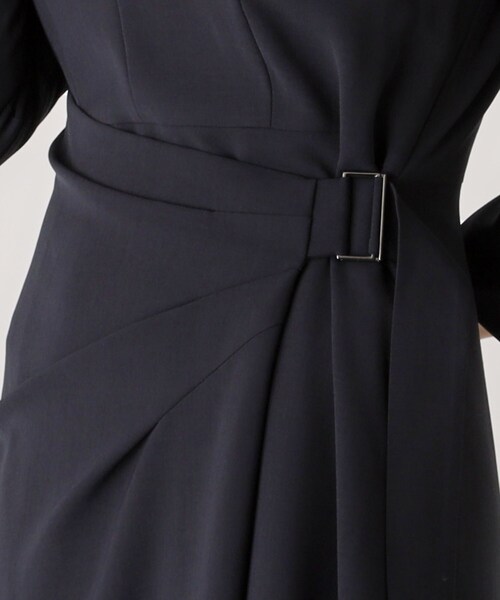 フェンネル FENNEL フリルティアードロングスリーブワンピース