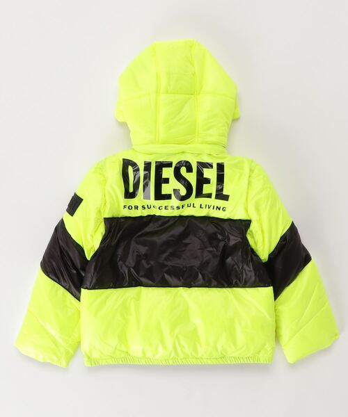 新品 ディーゼルキッズ DIESELKids & Junior ブルゾン 14Y DIESEL KIDS 「DIESEL KIDS」 「KIDS」中綿ブルゾン 14Y レッド キッズ