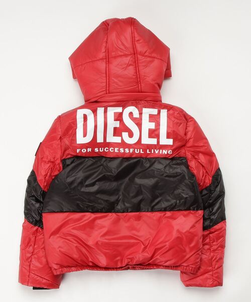 DIESEL KIDS 「DIESEL KIDS」 「KIDS」中綿ブルゾン 14Y レッド キッズ