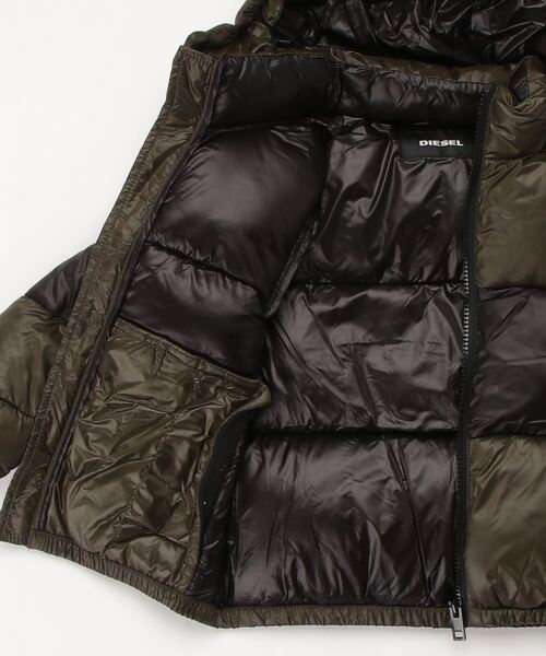 新品 ディーゼルキッズ DIESELKids & Junior ブルゾン 14Y DIESEL KIDS 「DIESEL KIDS」 「KIDS」中綿ブルゾン 14Y レッド キッズ