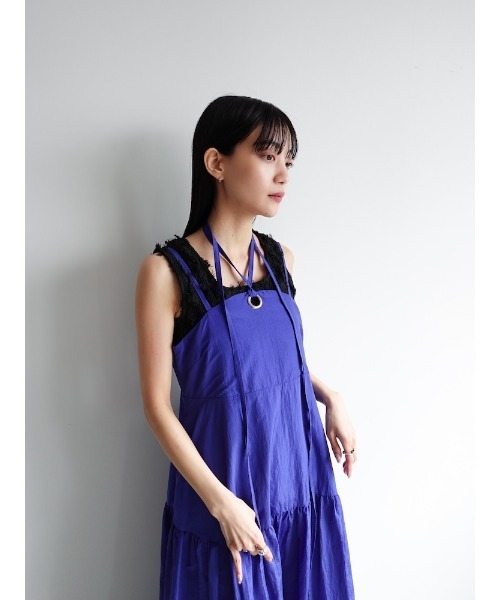 ワンピース Eyelet Tiered Dress/アイレットティアードドレス | sahara | 13