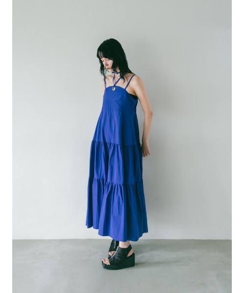 Eyelet Tiered Dress/アイレットティアードワンピース sahara（サハラ）の「Eyelet Tiered Dress/アイレットティアード