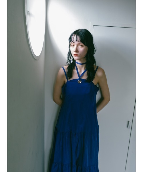 Eyelet Tiered Dress/アイレットティアードワンピース sahara ワンピース Eyelet Tiered Dress/アイレットティアード