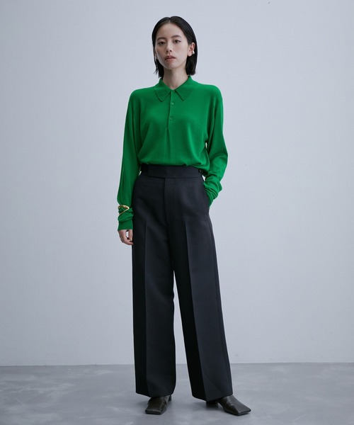 「JOHN SMEDLEY」 長袖ニット S ブルー系その他6 レディース_画像5