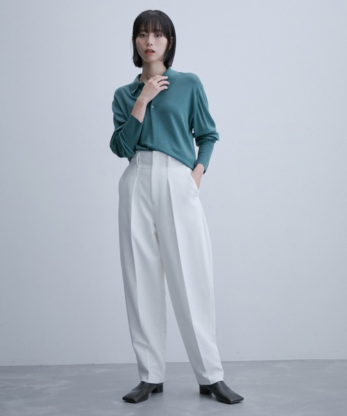 「JOHN SMEDLEY」 長袖ニット S ブルー系その他6 レディース_画像8