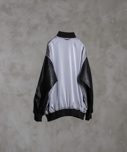 「ADRER」 スタジャン MEDIUM ブラック メンズの画像3