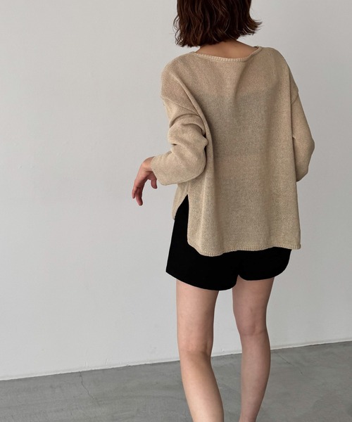 CANAL JEAN ニット セーター El mar コットンレーヨンボート