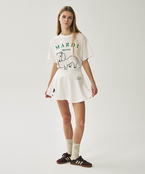 韓国 大人気 MARDI Mercredi Tシャツとロングスカート ko-mardi-t0010-m.jpg
