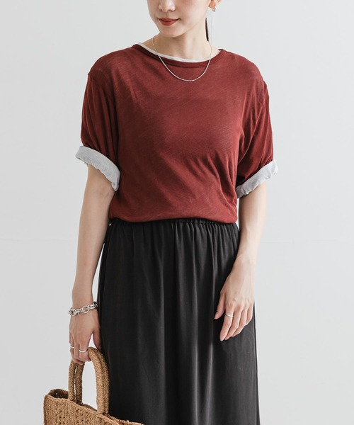 tシャツ new basic　ドライツイストシアーTシャツ レディース
