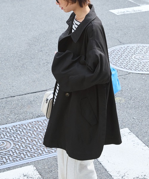 「forksy.」 トレンチコート FREE ベージュ レディース_画像2