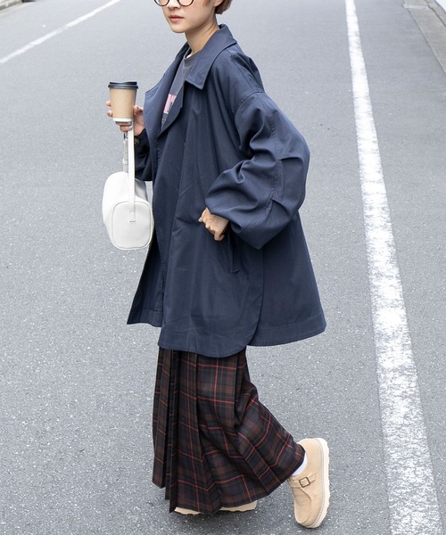 「forksy.」 トレンチコート FREE ベージュ レディース_画像9