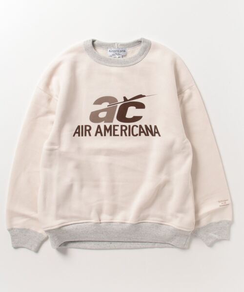 「AMERICANA」 スウェットカットソー FREE オフホワイト レディース