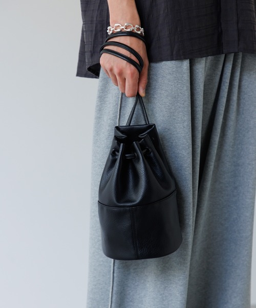 SINSS ショルダーバッグ 2way drawstring bag / 巾着バッグ