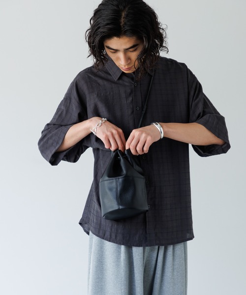 SINSS ショルダーバッグ 2way drawstring bag / 巾着バッグ