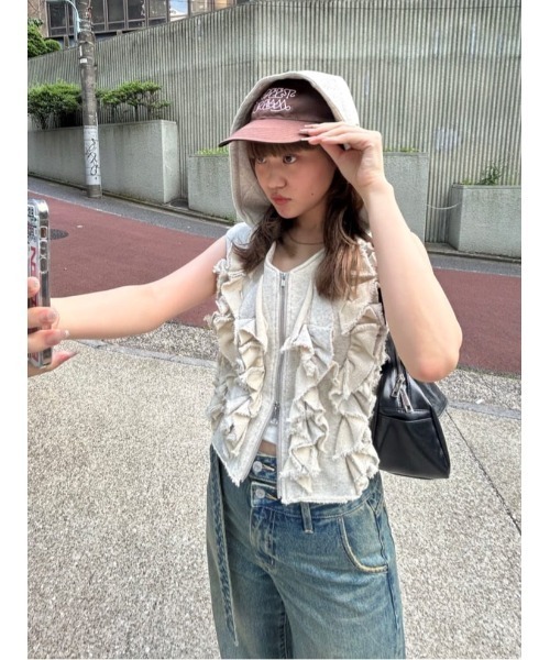 SLY キャップ 帽子 FRONT LOGO SATIN CAP フロント ロゴ サテン