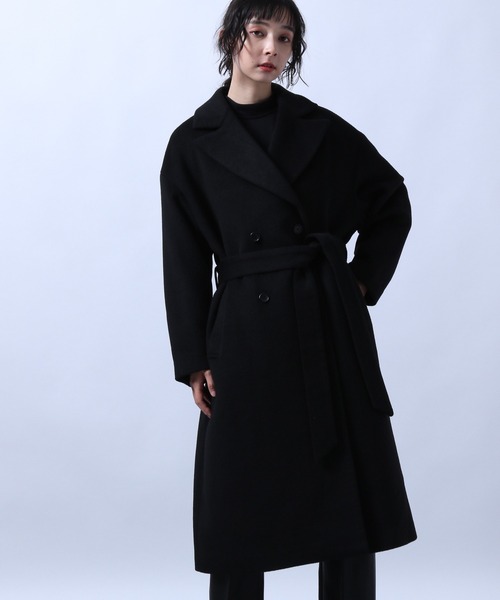 HARE（ハレ） チェスターコート M ブラウン レディース : ZOZOTOWN