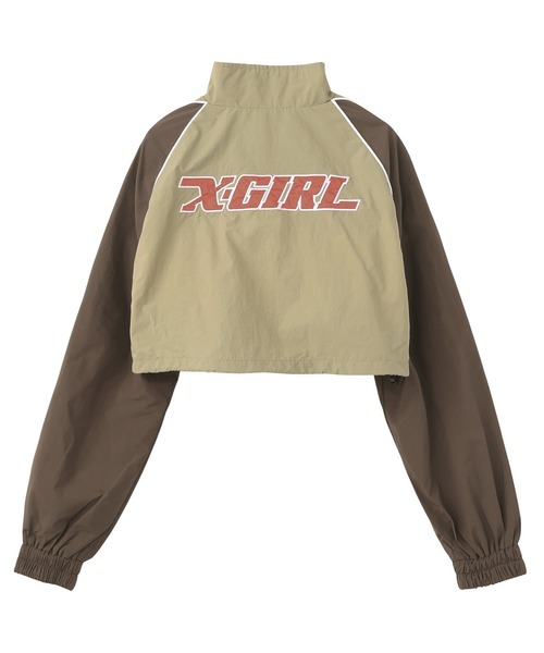 X-girl（エックスガール） ブルゾン ジャンバー 3WAY TRACK JACKET