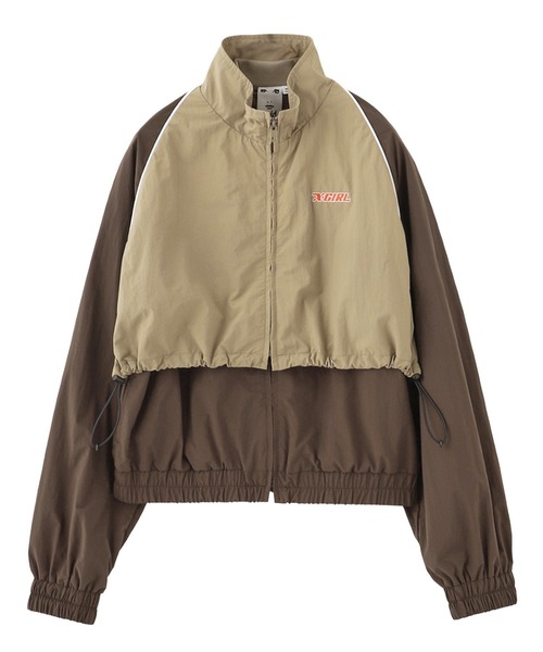 X-girl（エックスガール） ブルゾン ジャンバー 3WAY TRACK JACKET