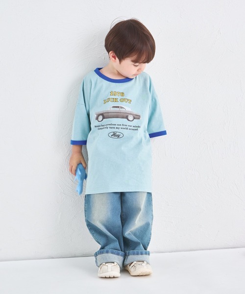 イラストプリントＴシャツ２色組 Tシャツ/カットソー（1ページ/13ページ）｜Daytona Park(FREAK'S