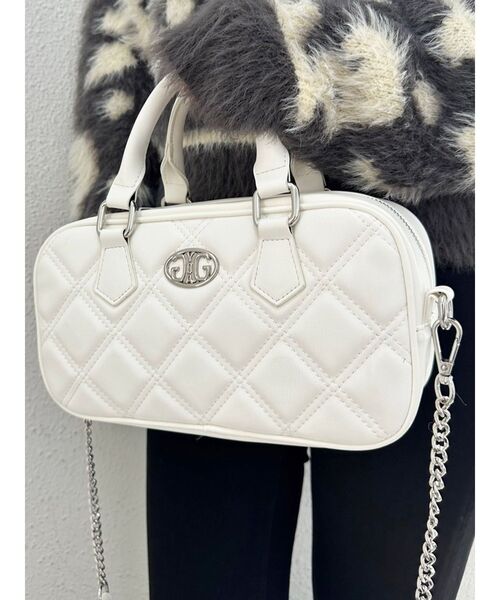 S GYDA キルティング ハンドバッグ GYDA ハンドバッグ キルティングrectangle BAG : ZOZOTOWN Yahoo