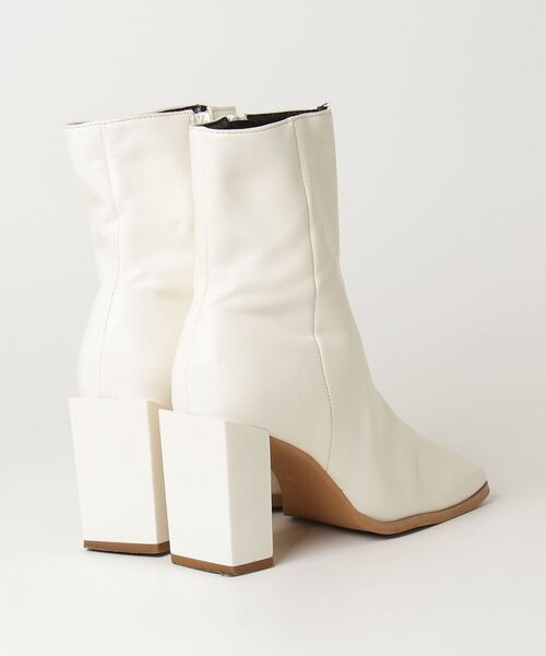 EVRIS新品ブーツ EVRIS（エヴリス） ショートブーツ S ホワイト レディース : ZOZOTOWN