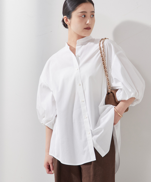 JOURNAL STANDARD L'ESSAGE シャツ journal standard L'essage ブラウス シャツ CPブロードギャザー