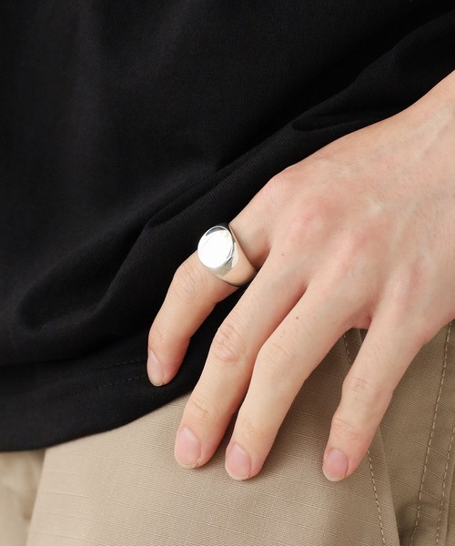 指輪 リング Sunku/サンク SIGNET RING リング メンズ レディース
