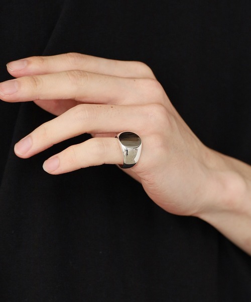 指輪 リング Sunku/サンク SIGNET RING リング メンズ レディース
