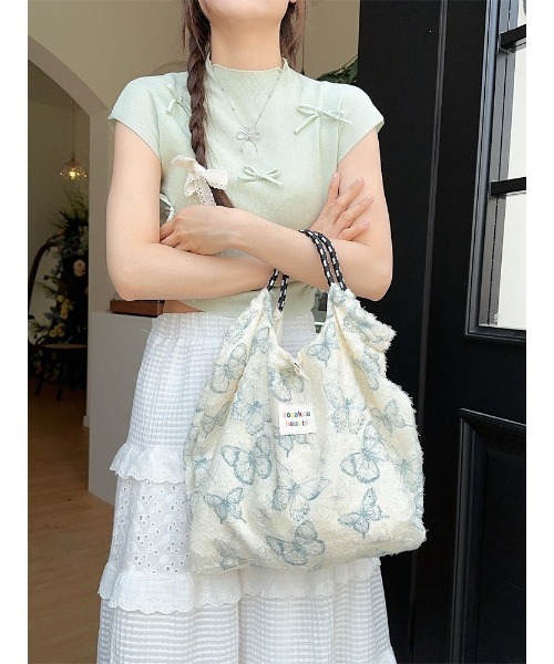 フェアリーレース トートバッグ 刺繍 ショッピング L 1399-2 ito 刺繍トートバッグ 小[品番：BCYW0026437]｜BACKYARD FAMILY