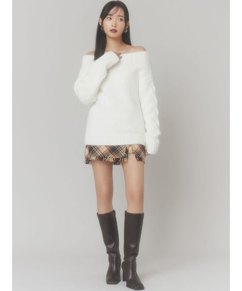 RESEXXY（リゼクシー） ブーツ スクエアトゥロングブーツ レディース