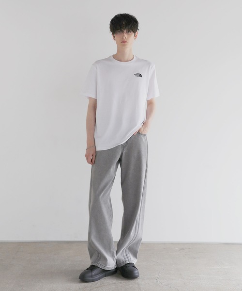 【新作】 THE NORTH FACE ★ 大人気 ★ M'S COTTON BASIC R/TEE THE NORTH FACE tシャツ 「THE FACE/ザノースフェイス」日本未