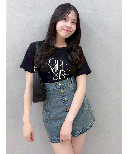 dazzlin コルセットデニムミニスカパン ブルー S ダズリン dazzlin コルセットデニムミニスカパン （ブルー