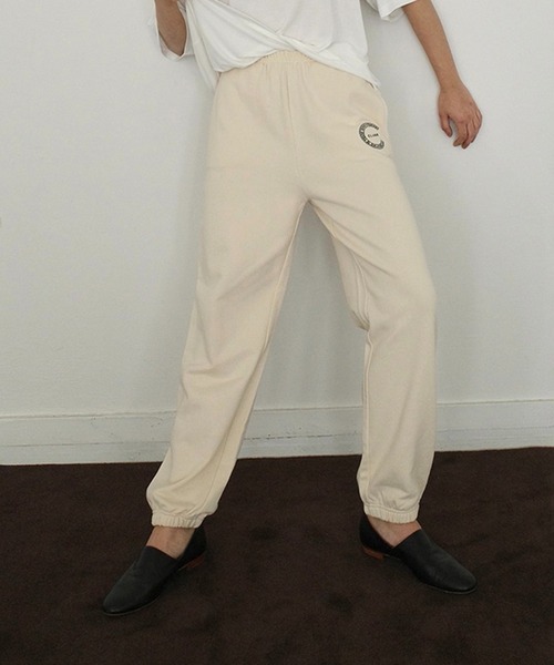 CLANE（クラネ） ワイドパンツ スウェットパンツ ジャージ 10TH LOGO