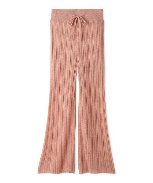 SNIDEL HOME パジャマ ルームウェア シアーロングパンツ レディース