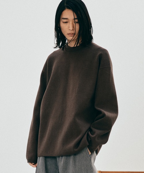 「WYM LIDNM」 長(zhǎng)袖Tシャツ S ベージュ メンズ