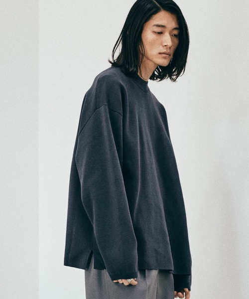 「WYM LIDNM」 長(zhǎng)袖Tシャツ S ベージュ メンズ